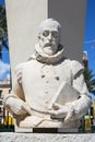 Miguel de Cervantes Sculpture in Denia