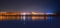 Denia sunset with castle and marina