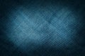 Denim abstract background with copy space for text with dark vignette, blue jeans fabric texture, youth concept