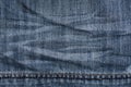 Denim jean texture Royalty Free Stock Photo