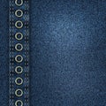 Denim jeans background Royalty Free Stock Photo
