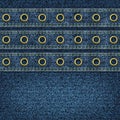 Denim jeans background Royalty Free Stock Photo