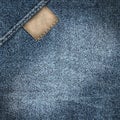 Denim jeans label background