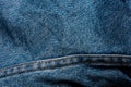 Denim jeans texture. Denim background texture for design. Canvas denim texture. Blue denim that can be used as background. Blue je Royalty Free Stock Photo