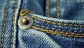 Denim jeans texture with curve seams Royalty Free Stock Photo