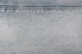 Grey / blue denim jeans with stripes texture background Royalty Free Stock Photo