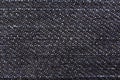 Denim jeans texture pattern, Close up of dark blue jeans fabric detail Royalty Free Stock Photo