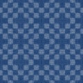 Denim Line Scotland Vector Seamless Pattern.