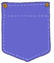 Denim Pocket Royalty Free Stock Photo