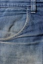 Denim Pocket Royalty Free Stock Photo