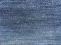 Denim texture in blue. Vintage retro jeans. Royalty Free Stock Photo