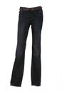 Denim trousers on a mannequin with belt Royalty Free Stock Photo