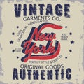 Denim typography, t-shirt graphics