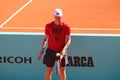 Denis Shapovalov. Madrid Open 2019. Royalty Free Stock Photo