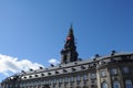 Denmark celebrates even Flag Day infront Palriament