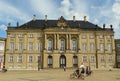 Denmark, Copenhagen, Amalienborg Palace Square, Christian VII's Palace (Moltke's Palace Royalty Free Stock Photo