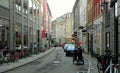 Denmark, Copenhagen, 4 BadstuestrÃ¦de, streets of the old city Royalty Free Stock Photo