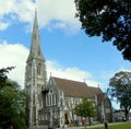 Denmark, Copenhagen, Churchillparken, St Alban's church