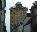 Denmark, Copenhagen, 37 Kobmagergade, view of the top Round Tower