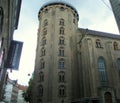 Denmark, Copenhagen, 37 Kobmagergade, view of the top Round Tower