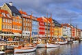 Denmark Copenhagen Nyhavn Royalty Free Stock Photo