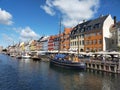 Denmark, Copenhagen - Nyhavn port. Royalty Free Stock Photo