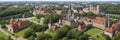 Denmark, Copenhagen, Rosenborg Castle, the historic residence of the Danish monarchs, surrounded by a park