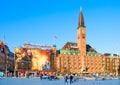 Denmark. Copenhagen. Scandic Palace Hotel Royalty Free Stock Photo