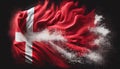 Denmark Danish Flag Royalty Free Stock Photo