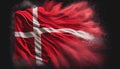 Denmark Danish Flag Royalty Free Stock Photo