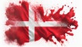 Denmark Danish Flag Royalty Free Stock Photo