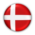 Denmark Flag Royalty Free Stock Photo