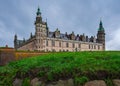 Denmark - Full View of the Castle - Kronborg Royalty Free Stock Photo