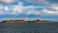 Denmark - Island Off the Harbor - Copenhagen Royalty Free Stock Photo