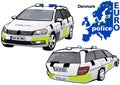 Denmark Police Car