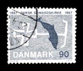 Denmark on postage stamps