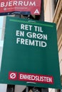 DENMARK`S ENHEDSLITSEN PARTY FOR GREEN CLIMATE