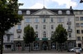 Denmark`s jyske bank head office building in copenhagen