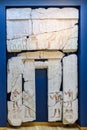 Denmark - Zealand region - Copenhagen - ancient art museum Glyptotek - exhibition of ancient Egypt specimens - portal with