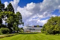 Denmark - Zealand region - Copenhagen city center - University Botanical Garden with historical greenhouse pavilions Royalty Free Stock Photo