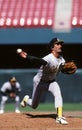 Dennis Eckersley of the Oakland A`s