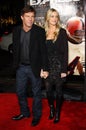 Dennis Quaid and Kimberly Buffington Royalty Free Stock Photo