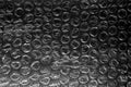 Dense Bubble Wrap Texture. Industrial overlay background Royalty Free Stock Photo