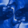 Dense Dark Blue Water Splash Abstract Background