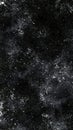 Dense Field of White Stars Against a Deep Black Sky in Deep Space Galaxy Royalty Free Stock Photo