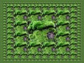 Dense Green Tree Moss Abstract Background Royalty Free Stock Photo