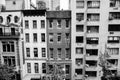 Dense new york city buildings Royalty Free Stock Photo