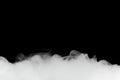 Dense smoke background Royalty Free Stock Photo