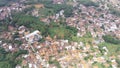 Densely populated area in the Cikancung area