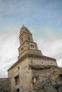 Densus - Very old stone church in Transylvania, Romania. Royalty Free Stock Photo